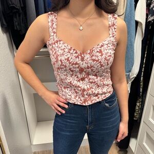 Abercrombie & Fitch crop tank top